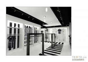 品牌服裝店設(shè)計(jì)與工廠裝修效果圖的圖文藝術(shù)